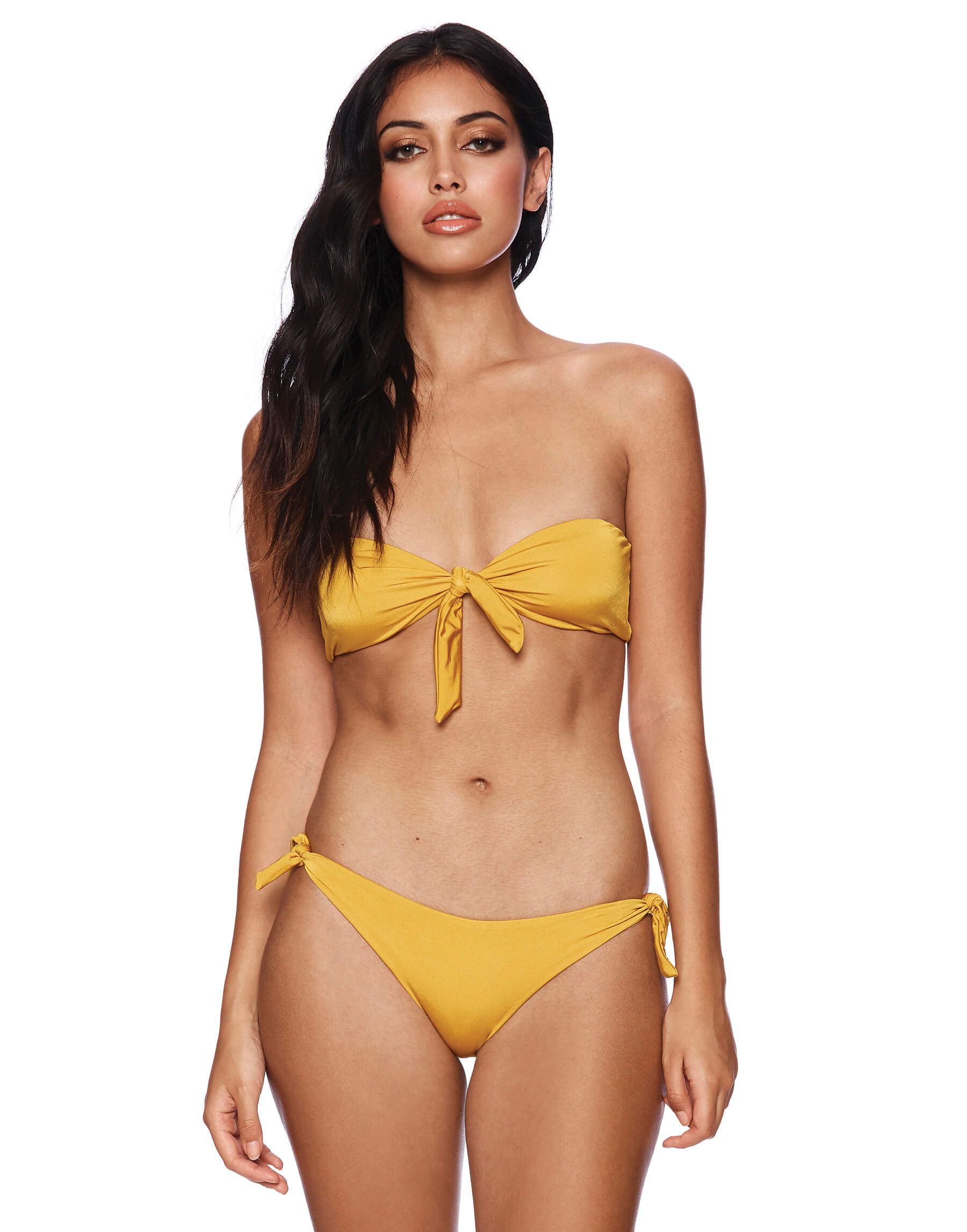 Layla Bandeau Top - Topaz sold by Beach Bunny