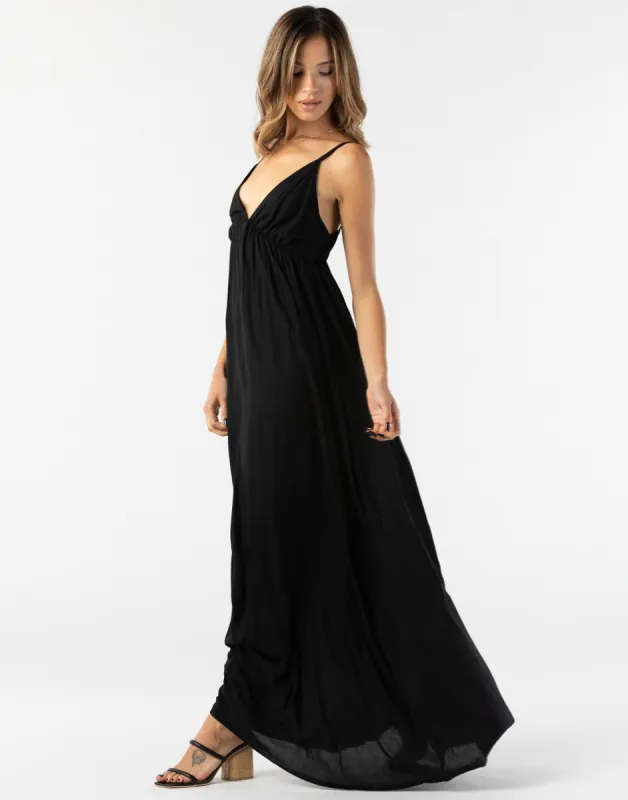 Gracie Maxi Dress by Tiare Hawaii - Black sold by Beach Bunny