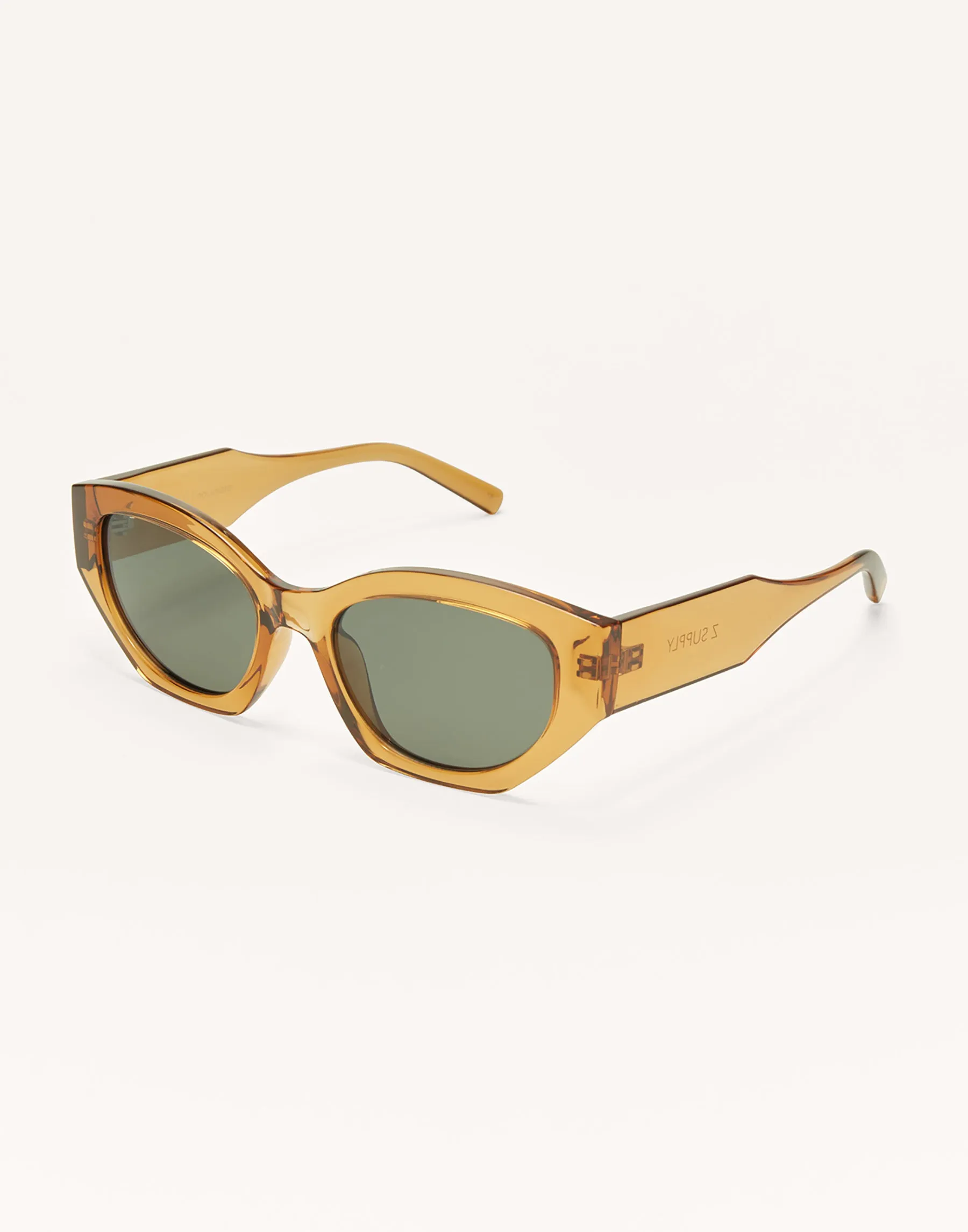 Love Sick Sunglasses by Z Supply - Gold sold by Beach Bunny product image thumbnail 2