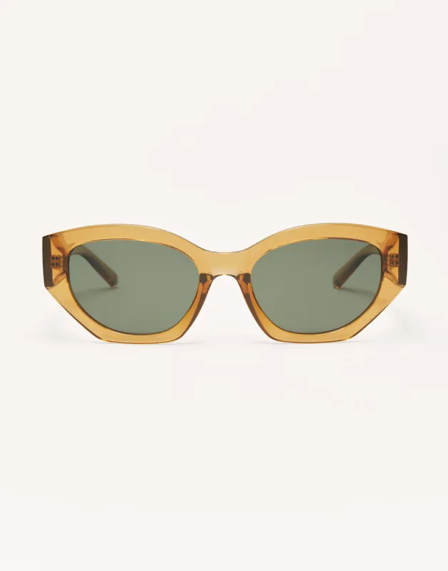 Love Sick Sunglasses by Z Supply - Gold sold by Beach Bunny