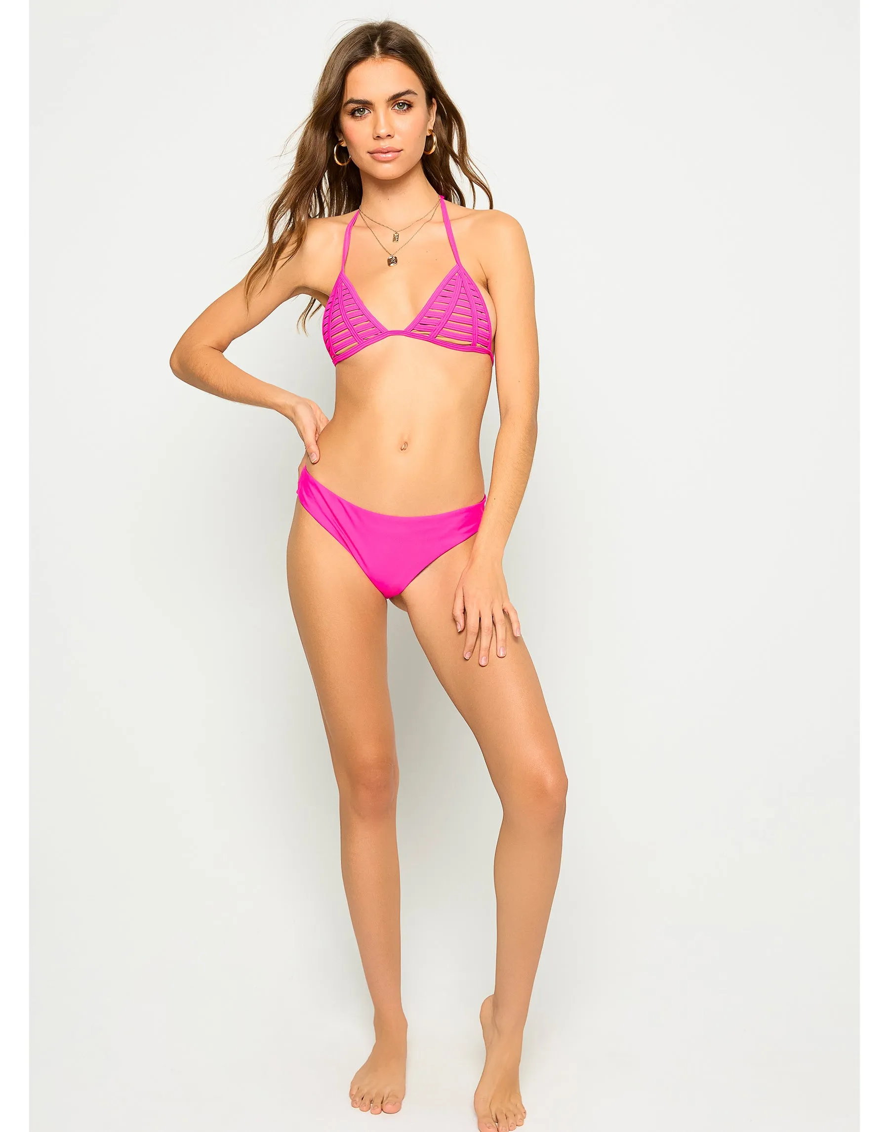 Kate Full Bottom - Neon Pink sold by Beach Bunny product image thumbnail 2