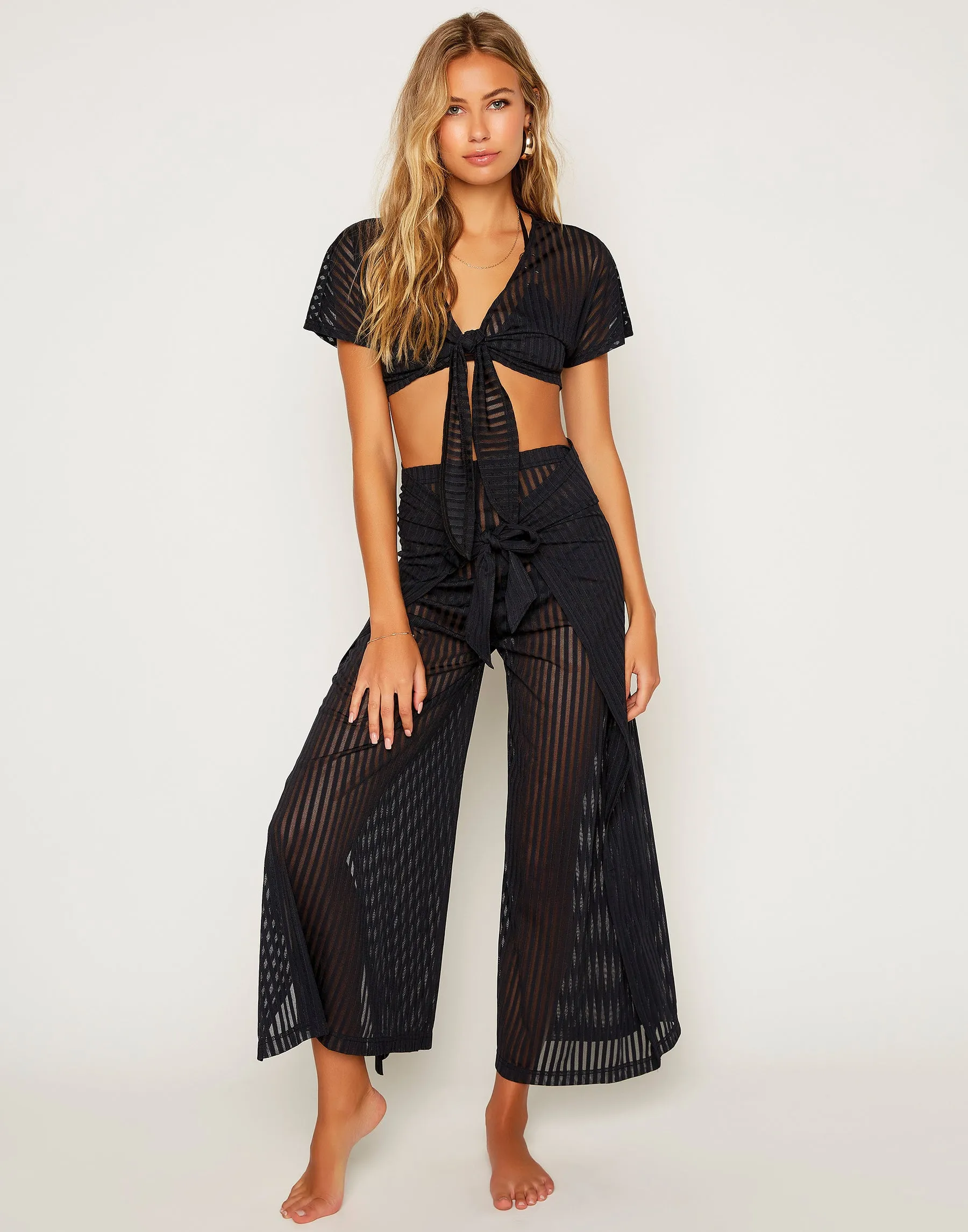 Haven Pant - Black sold by Beach Bunny