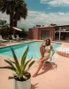 Morgan Triangle Top - Aqua sold by Beach Bunny