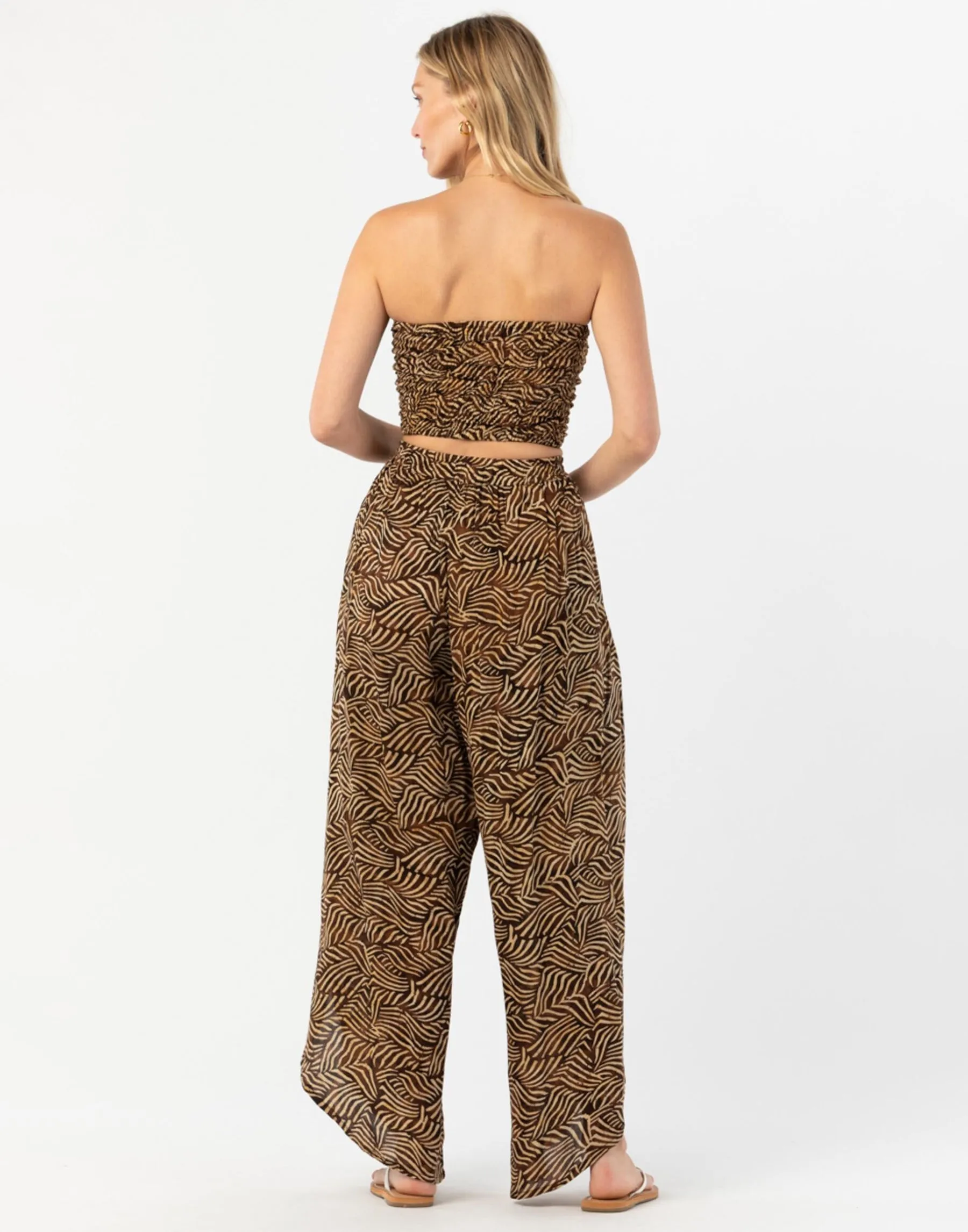 Shoreline Pant by Tiare Hawaii - Batik Sumatra sold by Beach Bunny product image thumbnail 3