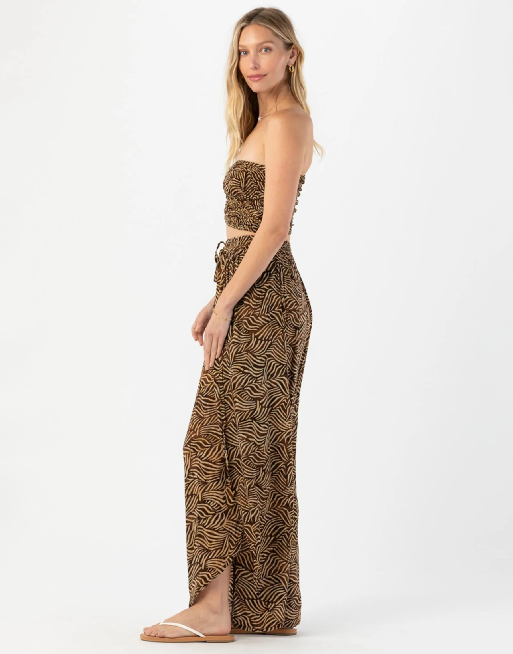 Shoreline Pant by Tiare Hawaii - Batik Sumatra sold by Beach Bunny product image thumbnail 2