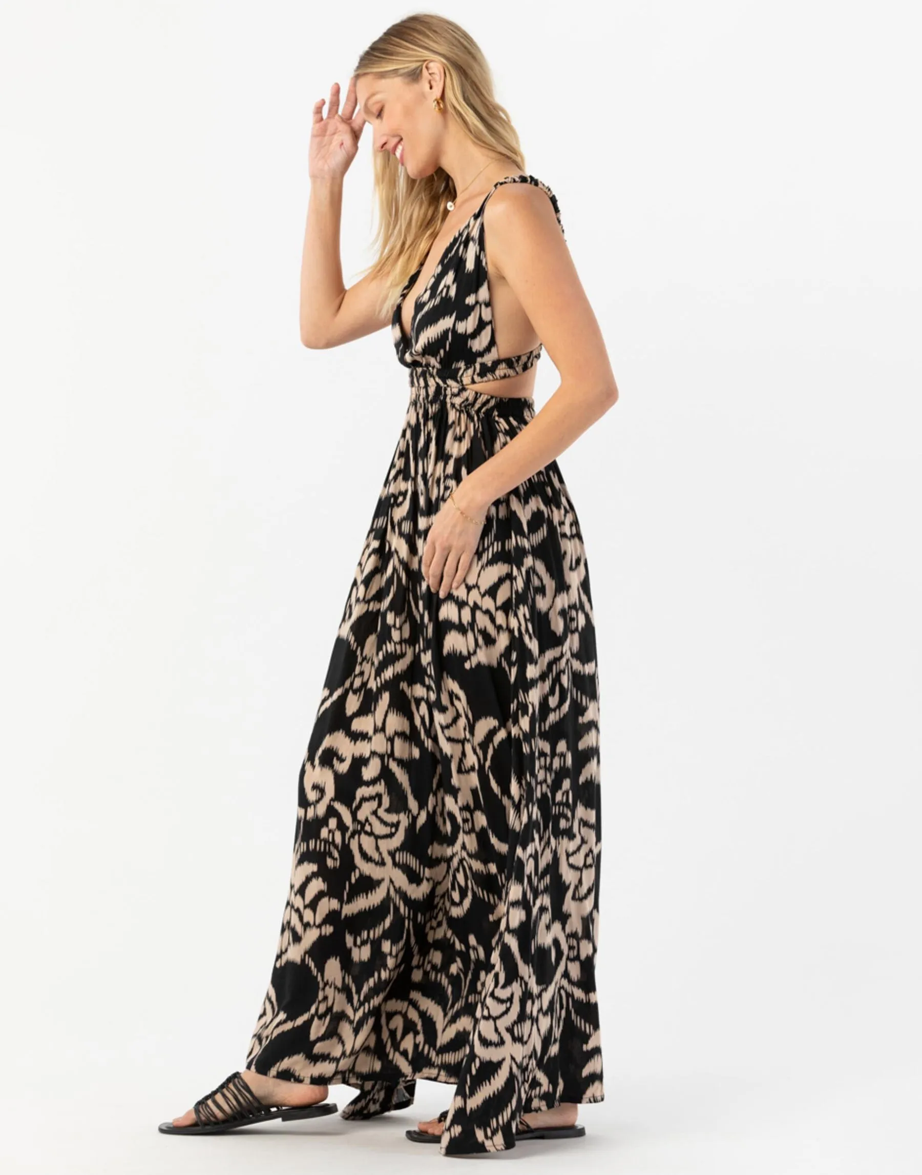 Hope Maxi Dress by Tiare Hawaii - Nomadic Black sold by Beach Bunny product image thumbnail 2