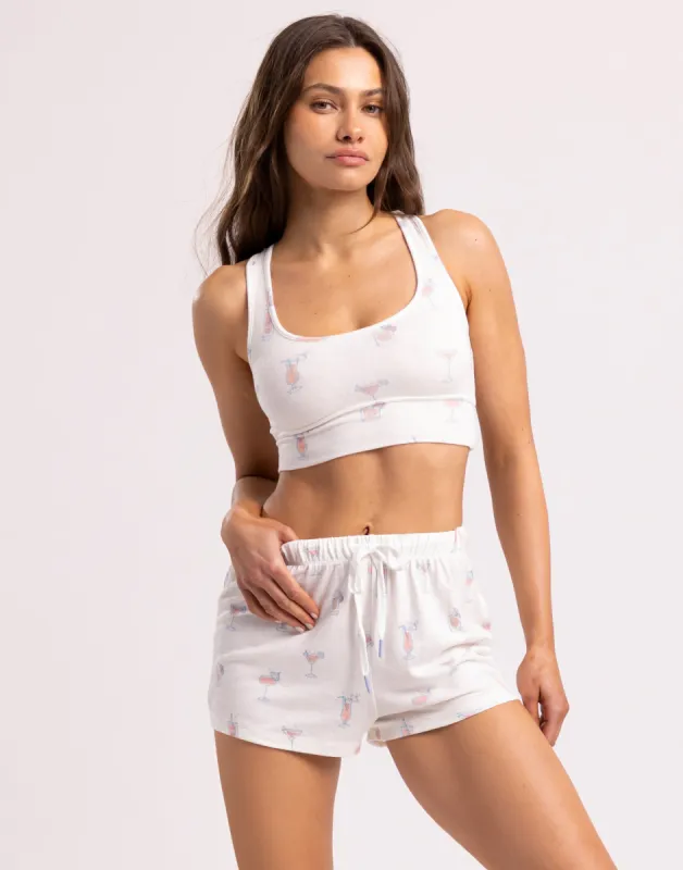 Sia Cocktails Tank Bra by Z Supply - Cloud Dancer sold by Beach Bunny