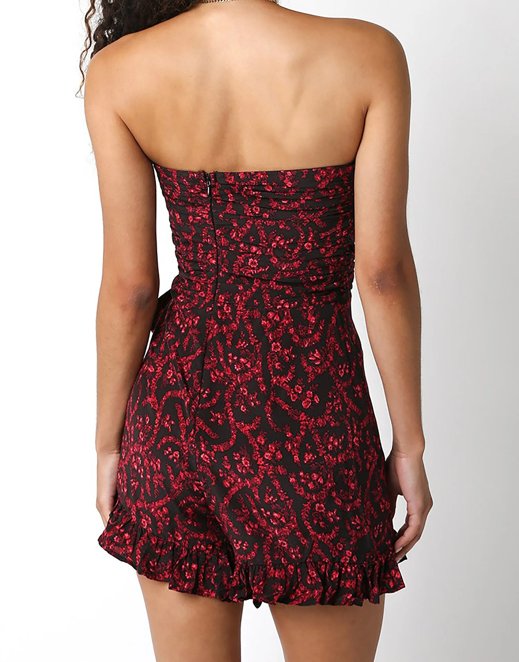 Scarlett Romper by Summer Haus - Black/Red sold by Beach Bunny product image thumbnail 2