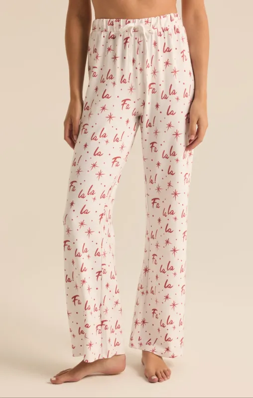 Fa La La Pant by Z Supply - White sold by Beach Bunny