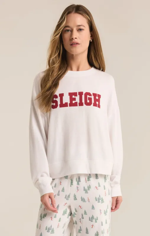 Sleigh Long Sleeve by Z Supply - White made by Z Supply