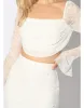 Luxe Lace Set by Summer Haus - White sold by Beach Bunny