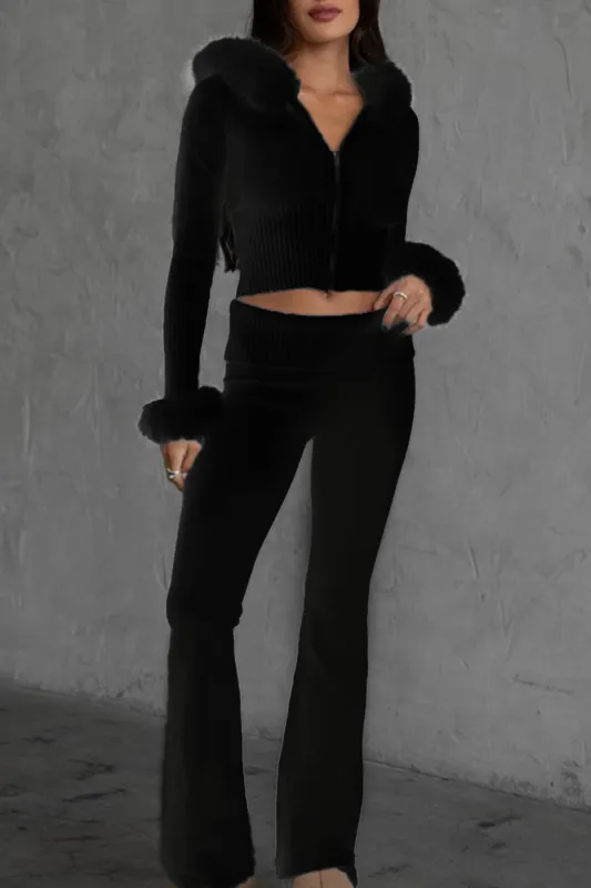 Snow Bunny Pant by TicToc - Black sold by Beach Bunny