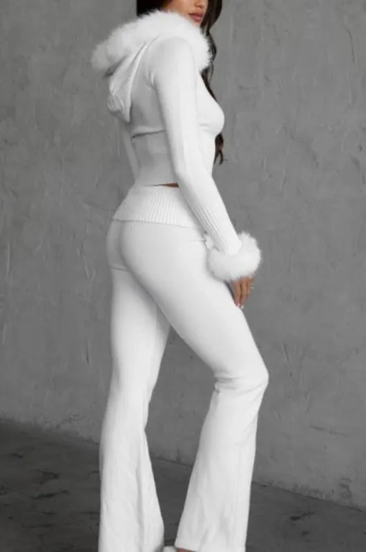 Snow Bunny Pant by TicToc - White sold by Beach Bunny