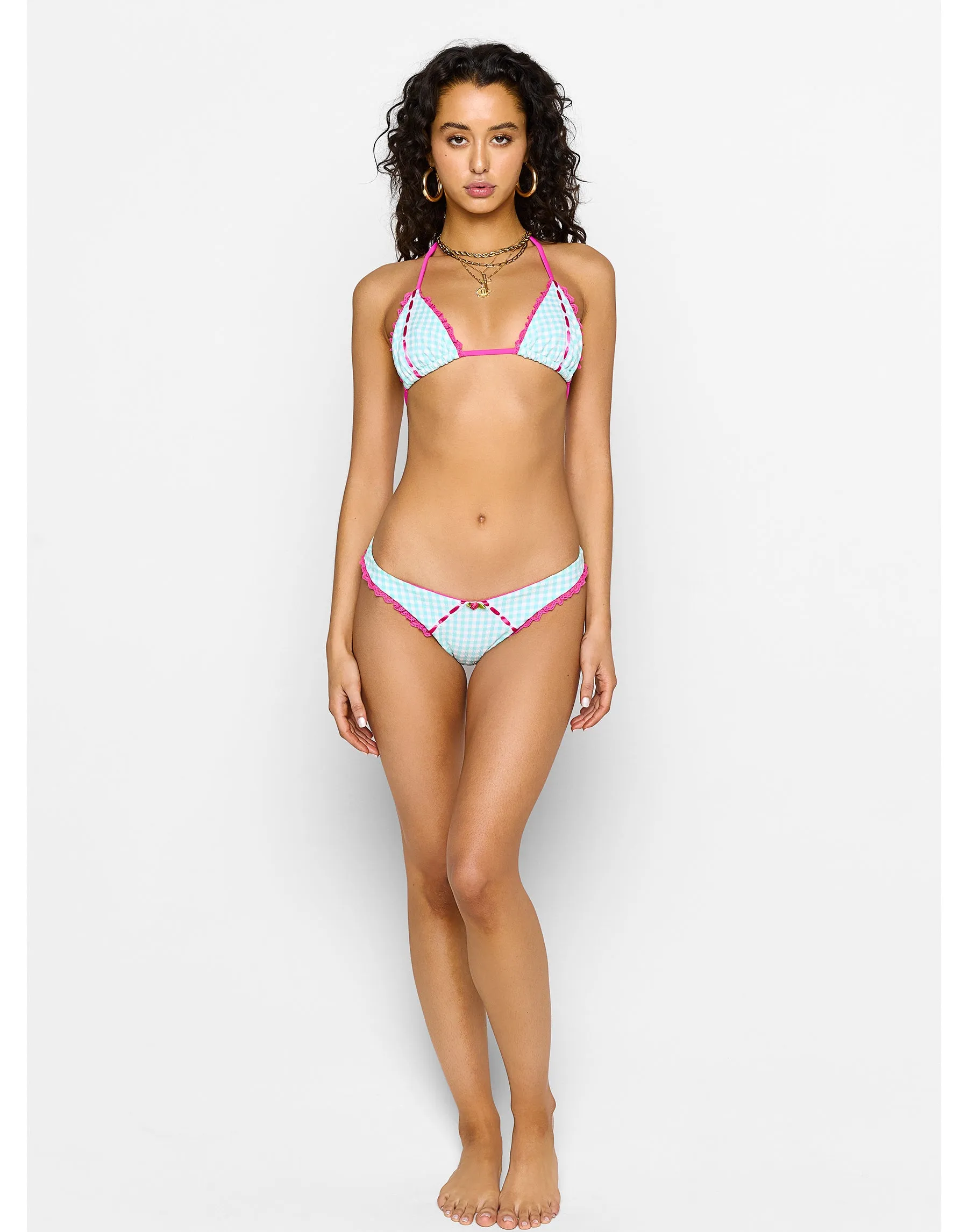 Karissa Tango Bottom - Aqua sold by Beach Bunny product image thumbnail 4