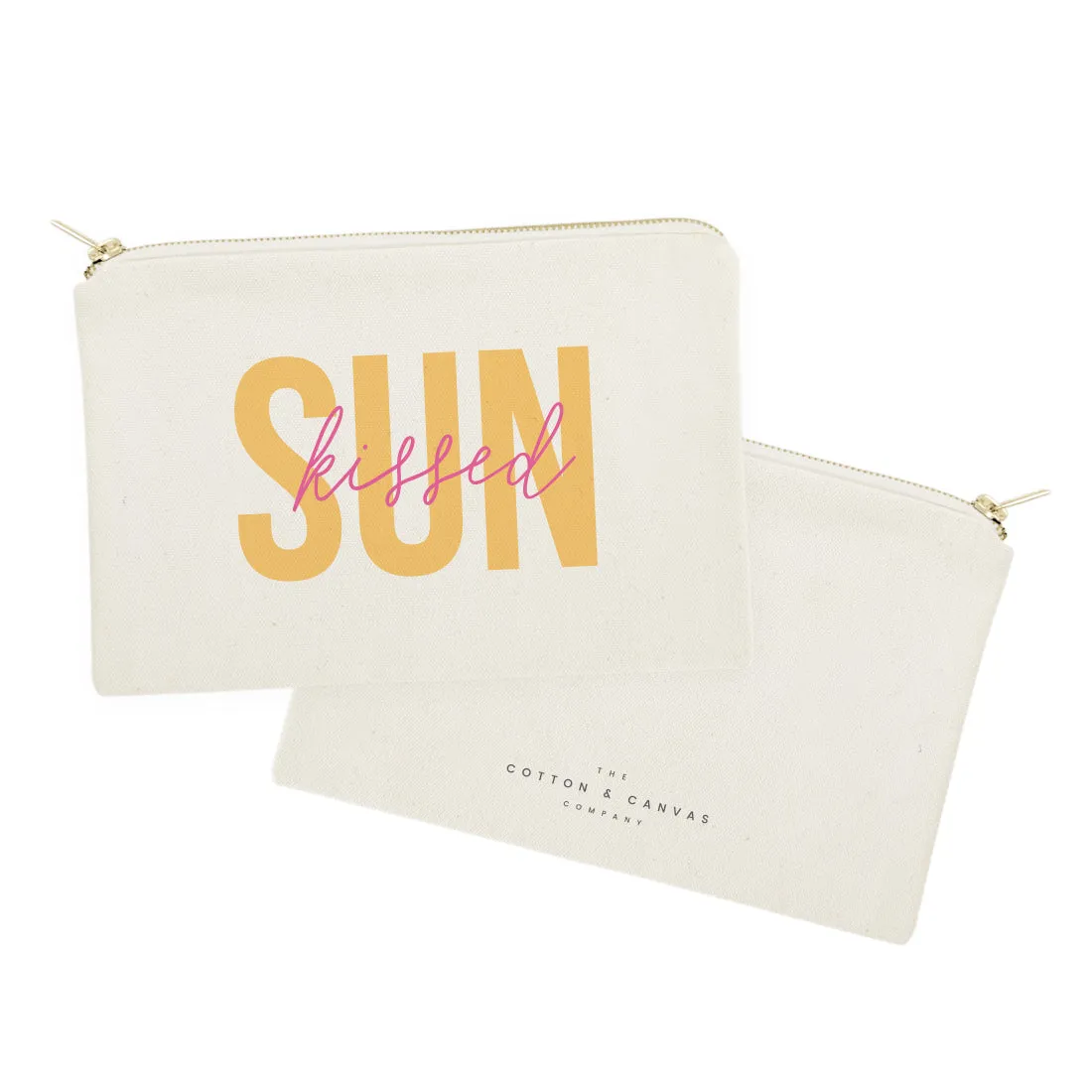 Sunkissed Cotton Canvas Cosmetic Bag sold by Beach Bunny product image thumbnail 2