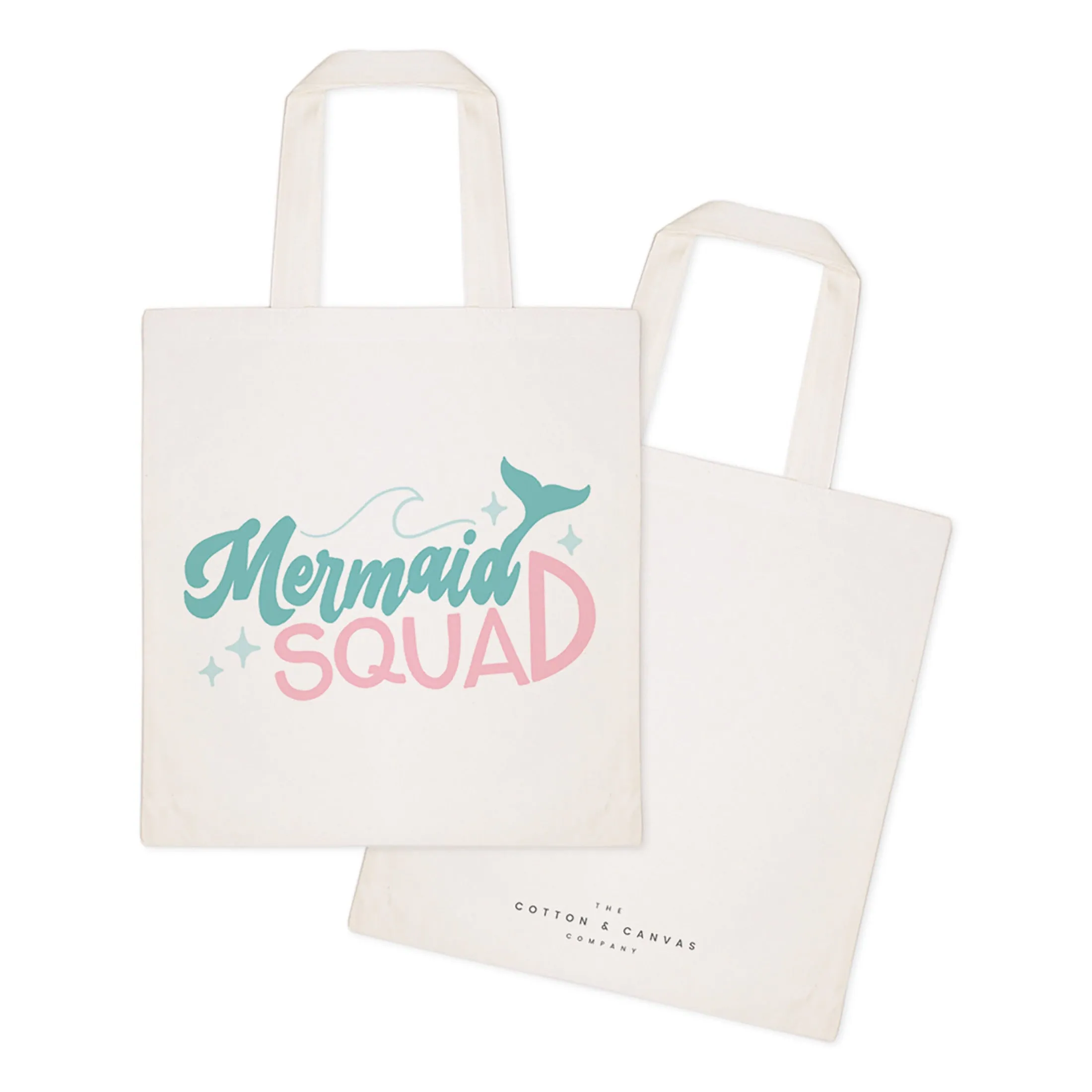 Mermaid Squad Cotton Canvas Tote Bag sold by Beach Bunny product image thumbnail 2