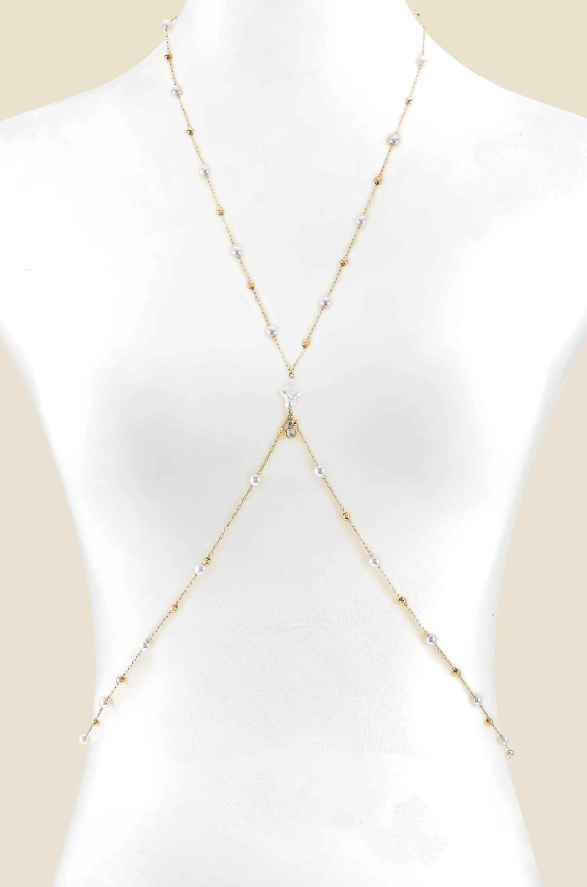Sunshine Coast Pearl Body Chain sold by Beach Bunny product image thumbnail 4