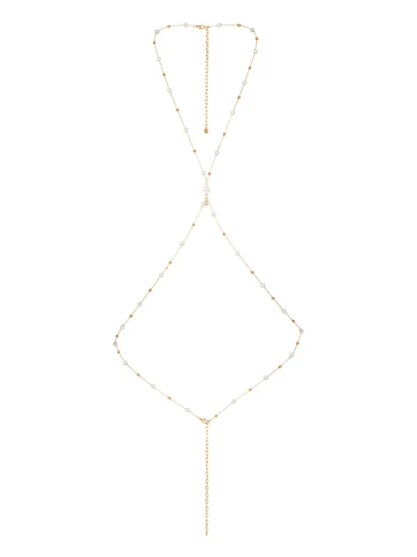 Sunshine Coast Pearl Body Chain sold by Beach Bunny