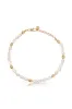 Freshwater Pearl Polished Pebble Anklet sold by Beach Bunny