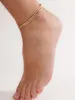 Slinky Snake Double Chain Anklet sold by Beach Bunny
