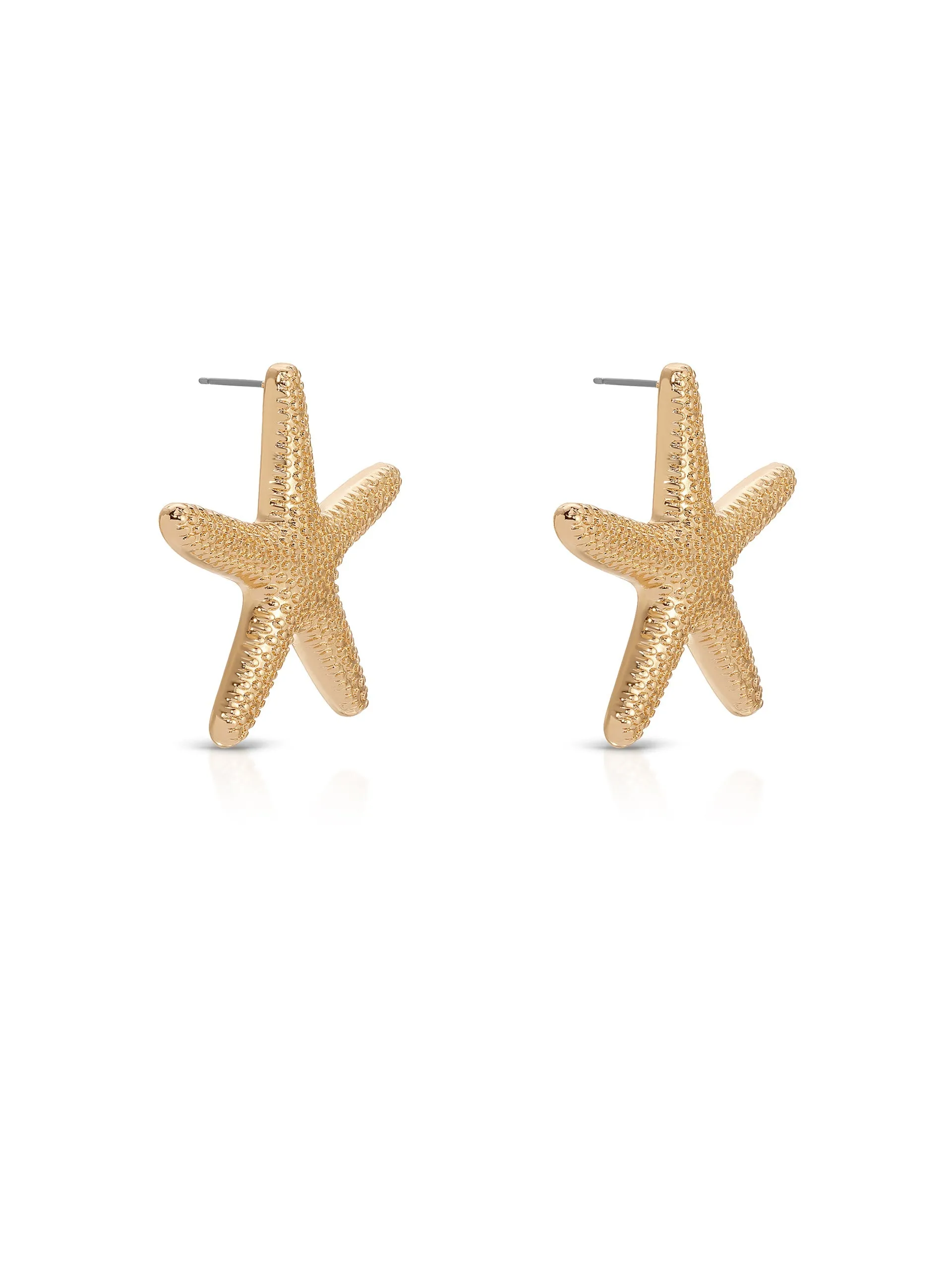 Statement Starfish Stud Earrings sold by Beach Bunny product image thumbnail 3