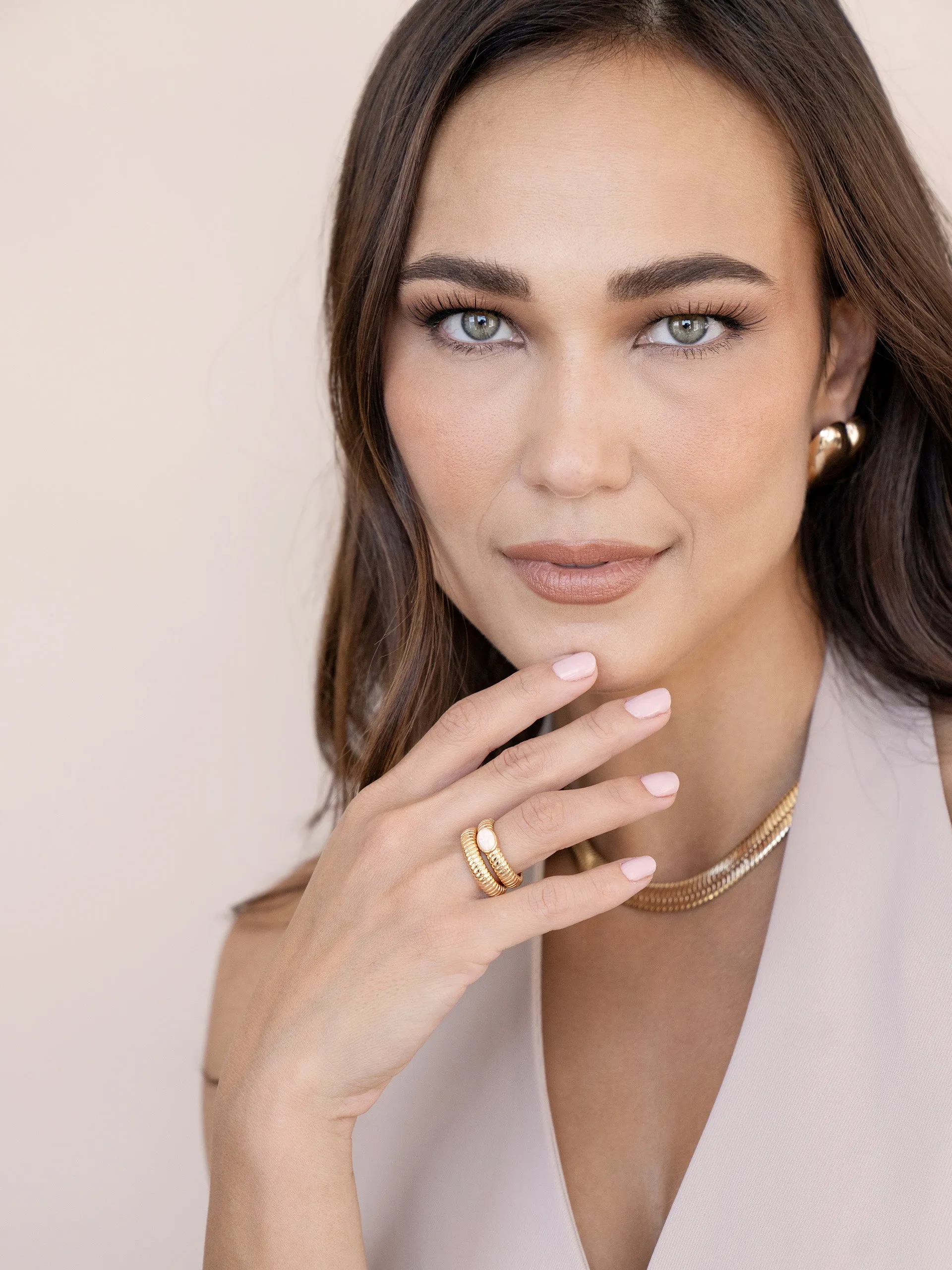 Heart Stud Earrings by Ettika sold by Beach Bunny product image thumbnail 5