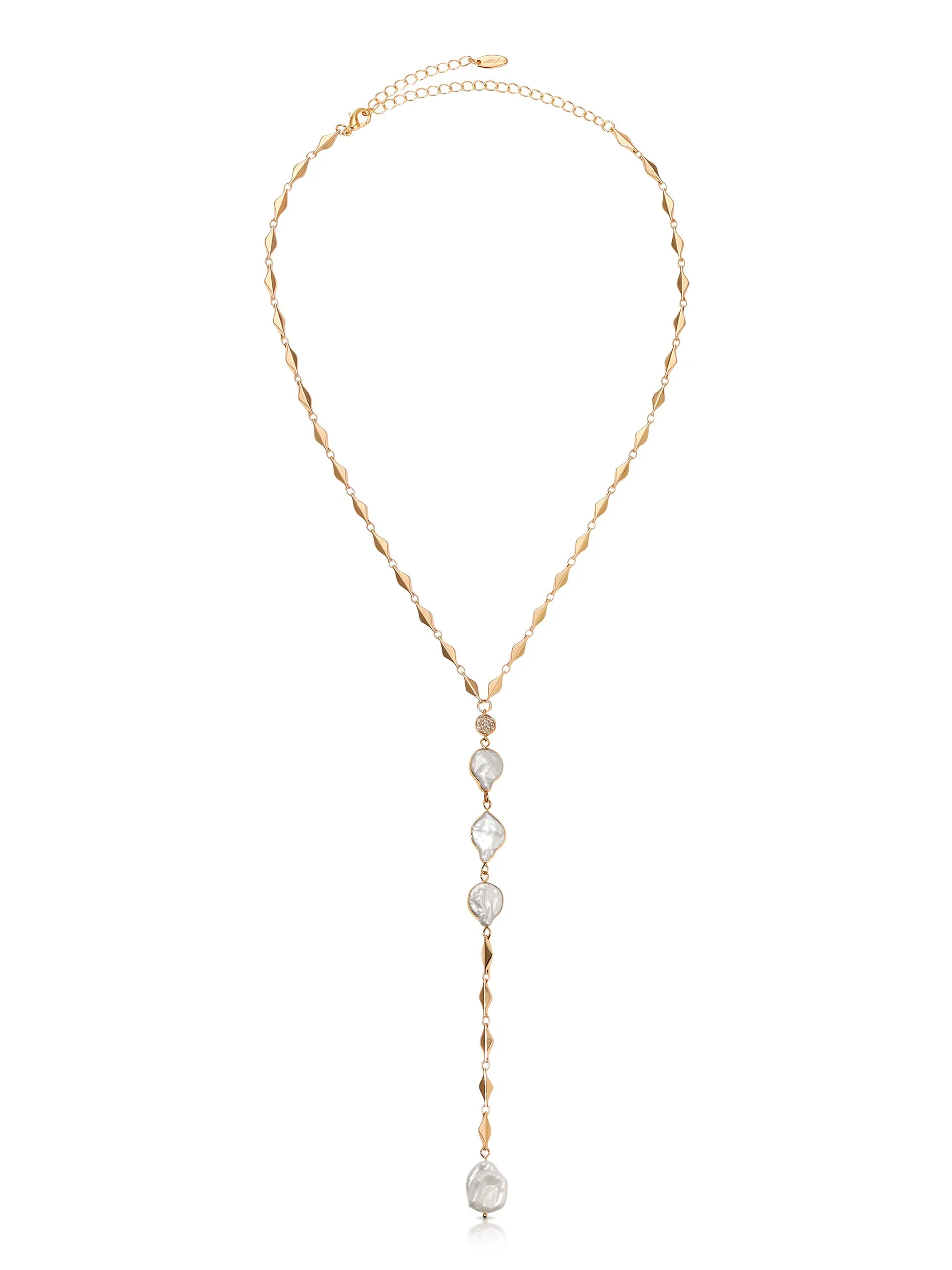 Dreamin' Freshwater Pearl Lariat Set sold by Beach Bunny product image thumbnail 4
