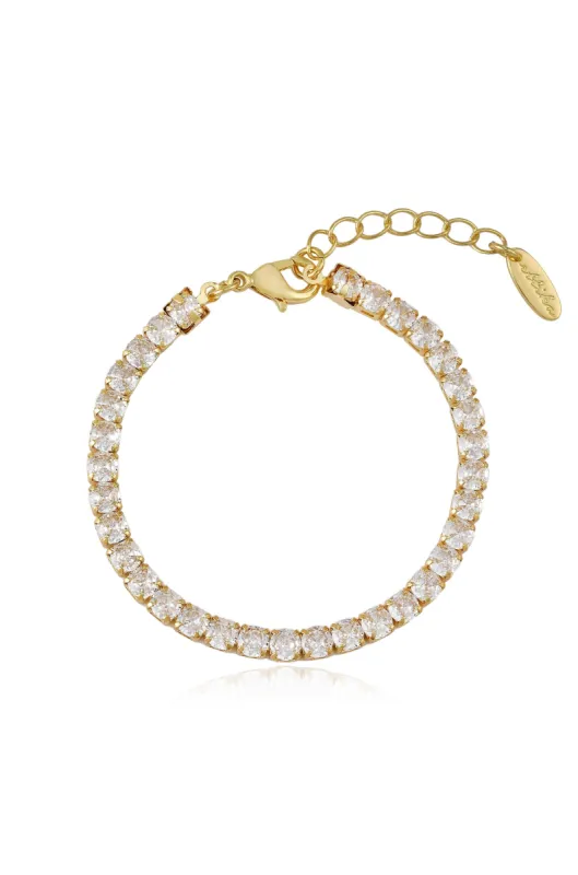 Giselle Sparkle Crystal Bracelet sold by Beach Bunny