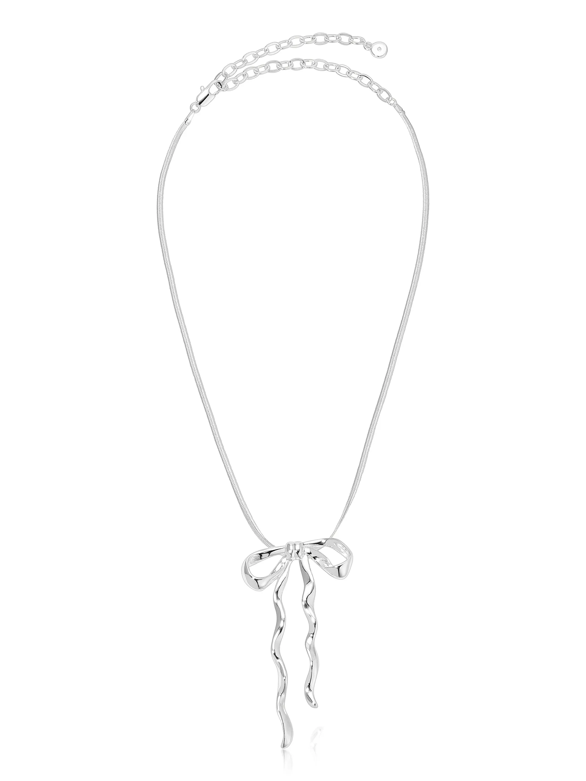 Bow Organica Pendant Necklace sold by Beach Bunny product image thumbnail 5