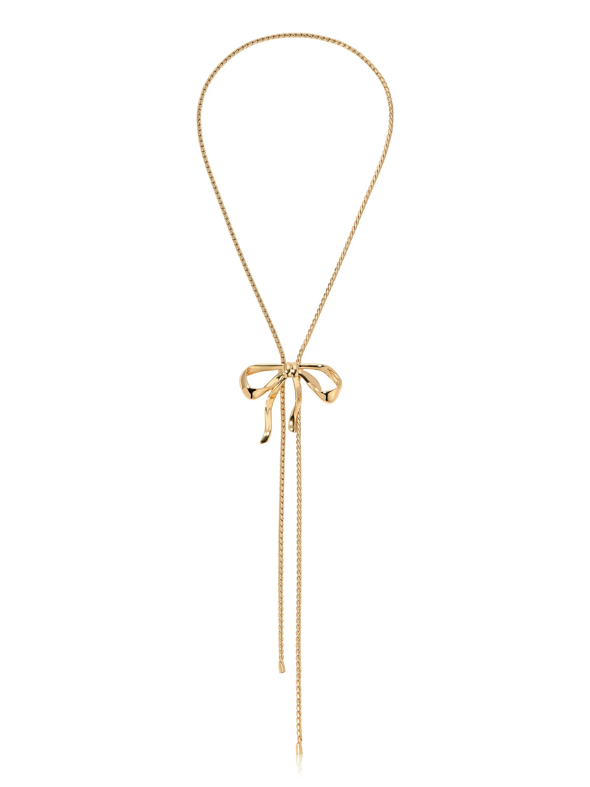Bow Organica Bolo Necklace by Ettika sold by Beach Bunny product image thumbnail 4