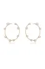 Celestial Large Wire & Crystal Ring Earrings sold by Beach Bunny