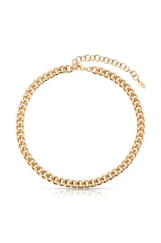 Always Linked Thick Chain Necklace sold by Beach Bunny