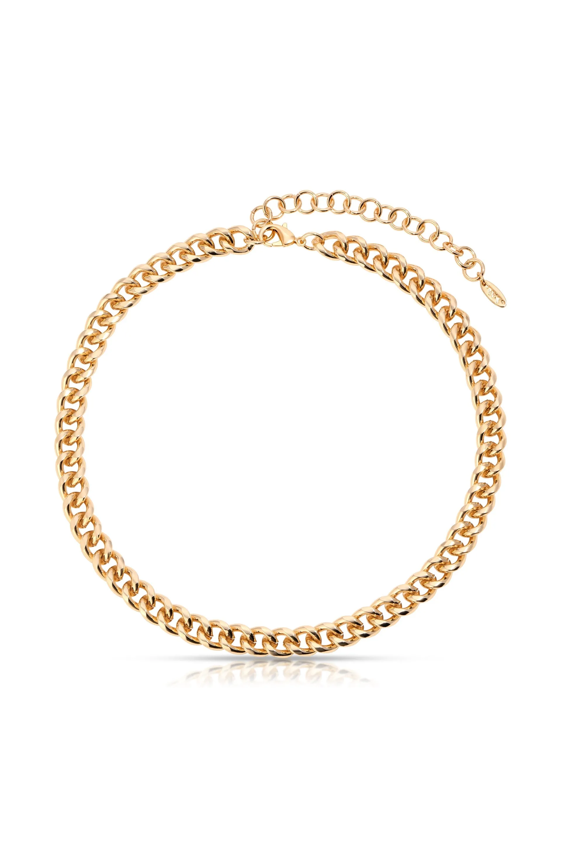 Always Linked Thick Chain Necklace sold by Beach Bunny