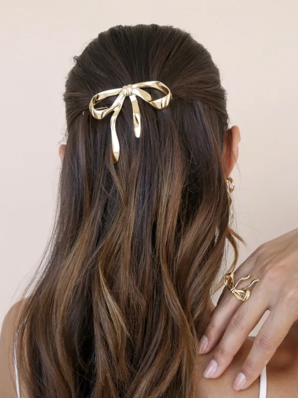 Bow Organica Barrette sold by Beach Bunny