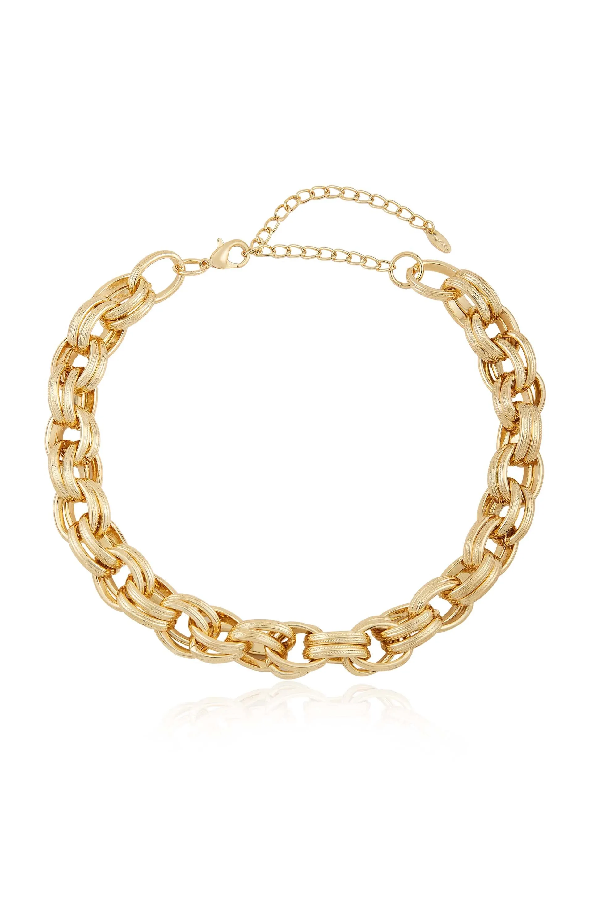 Bold & Chunky Chain Link Necklace sold by Beach Bunny product image thumbnail 2