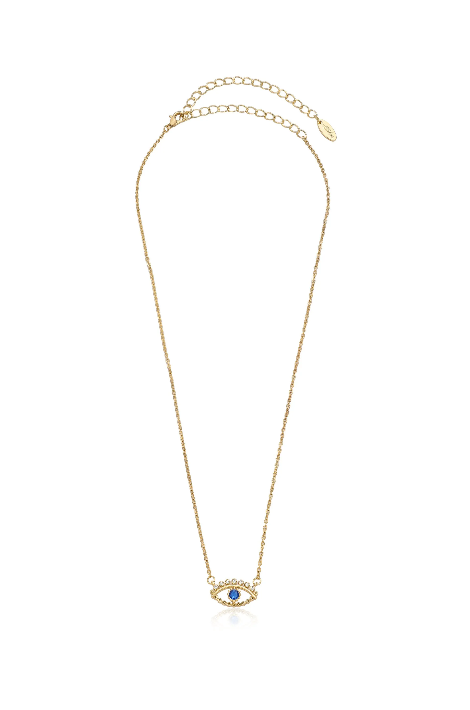 All Knowing Eye Crystal Necklace by Ettika sold by Beach Bunny product image thumbnail 4