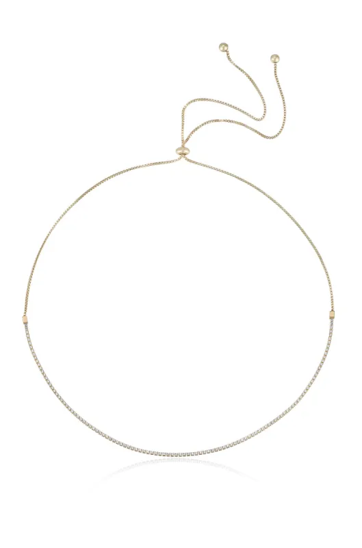Adjustable Box Chain Necklace sold by Beach Bunny