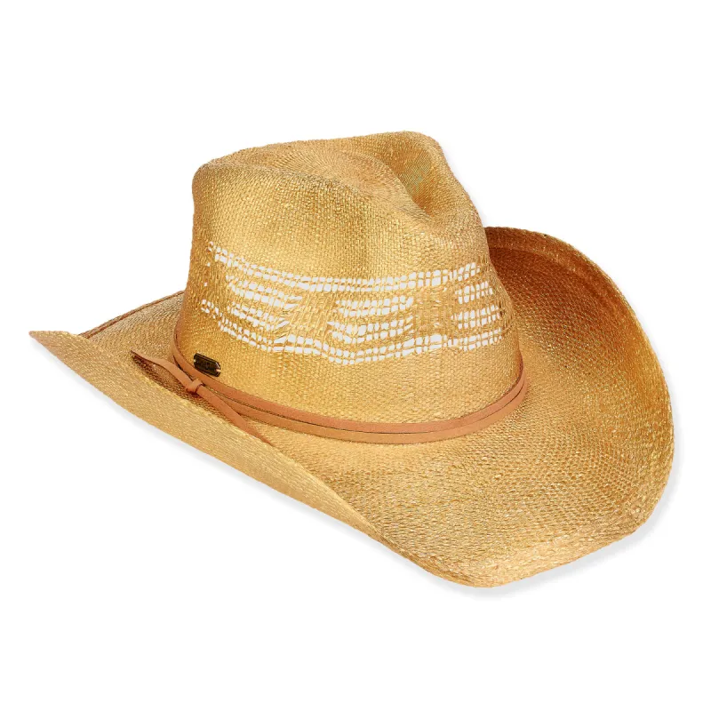 Gold Luxe Cowboy Hat by Sun N Sand made by Beach Bunny