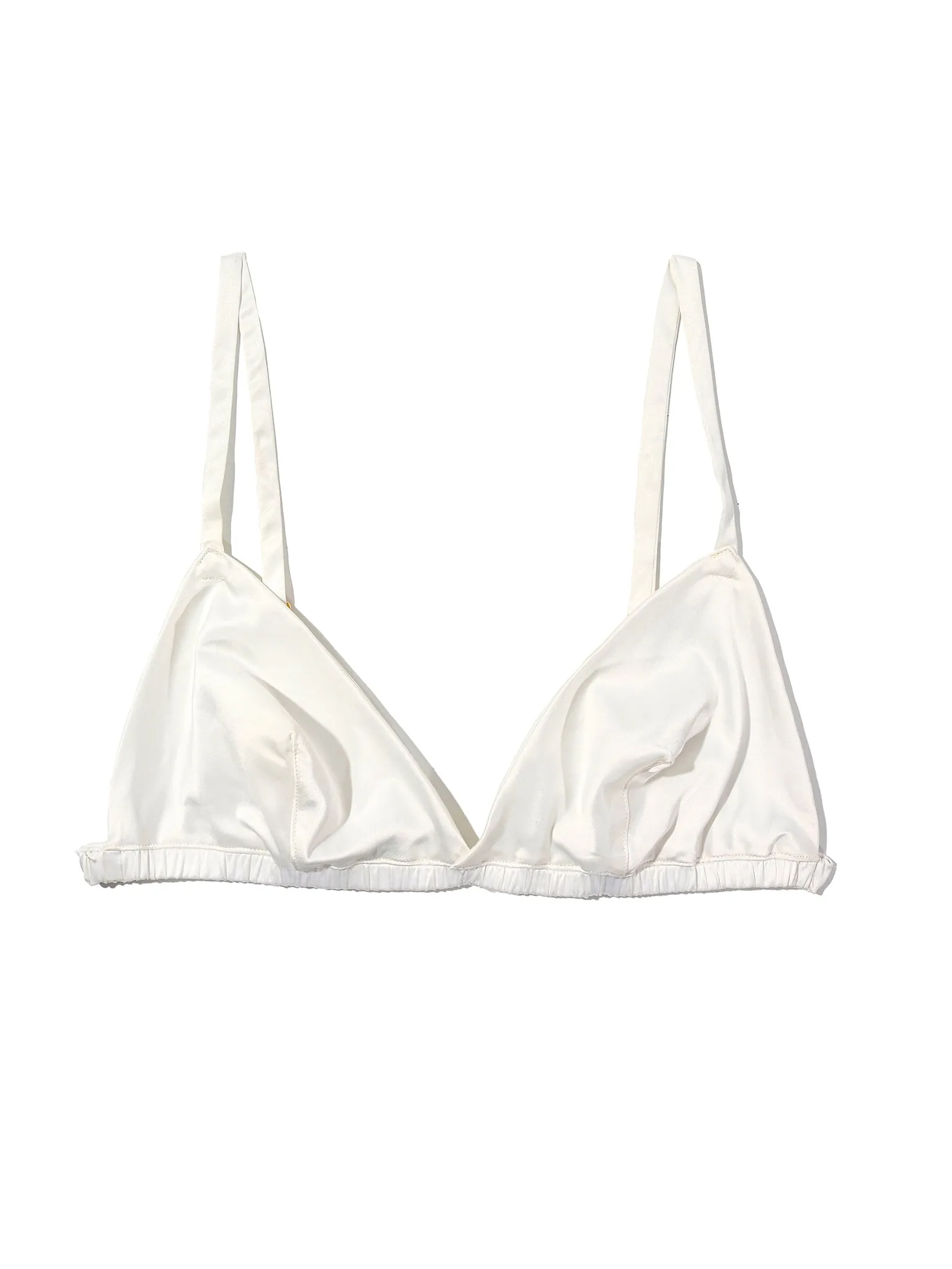 Satin Sleep Fashion Bralette Light Ivory sold by Beach Bunny product image thumbnail 5