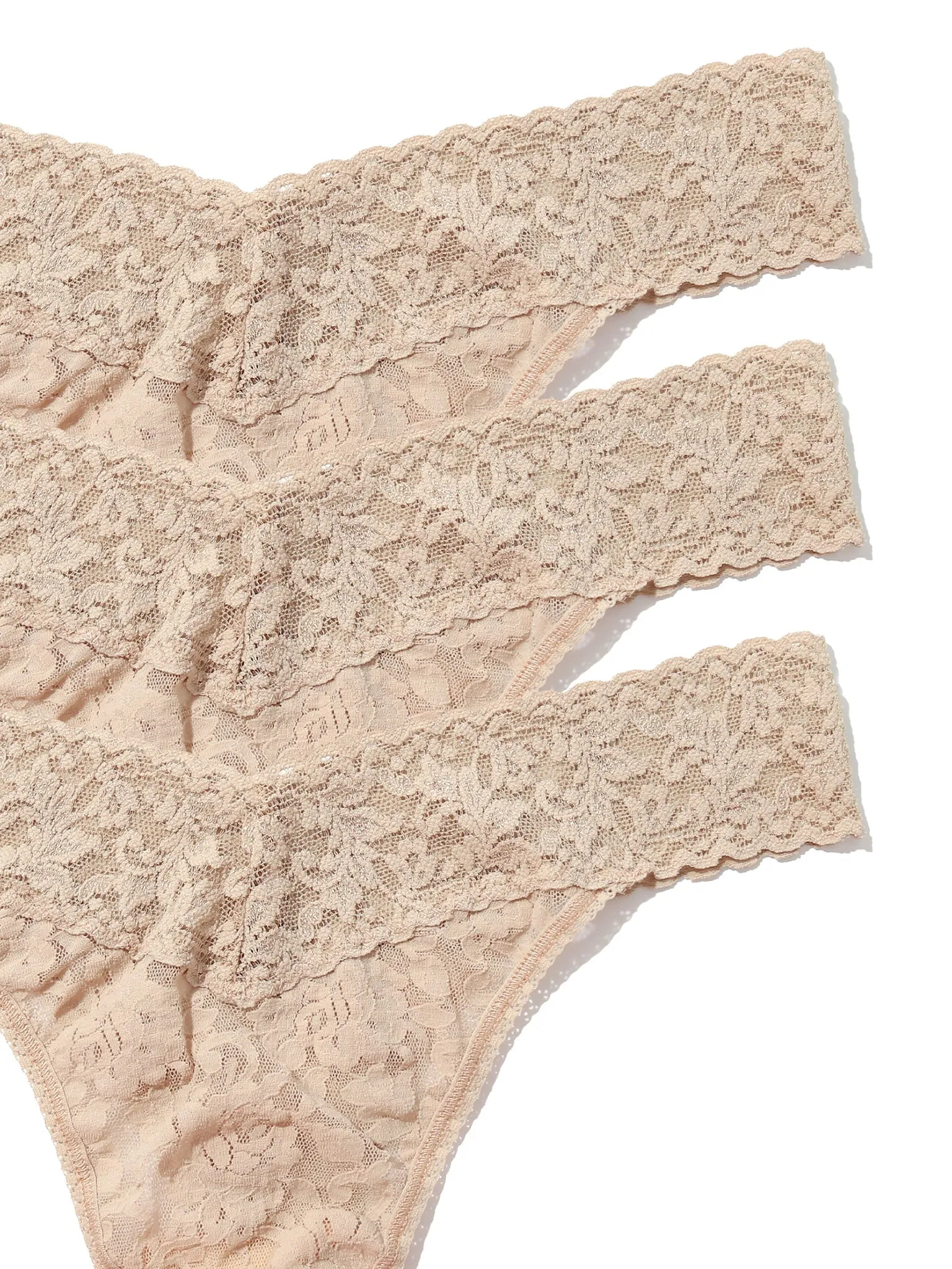 3 Pack Original Rise Thongs Chai sold by Beach Bunny product image thumbnail 3