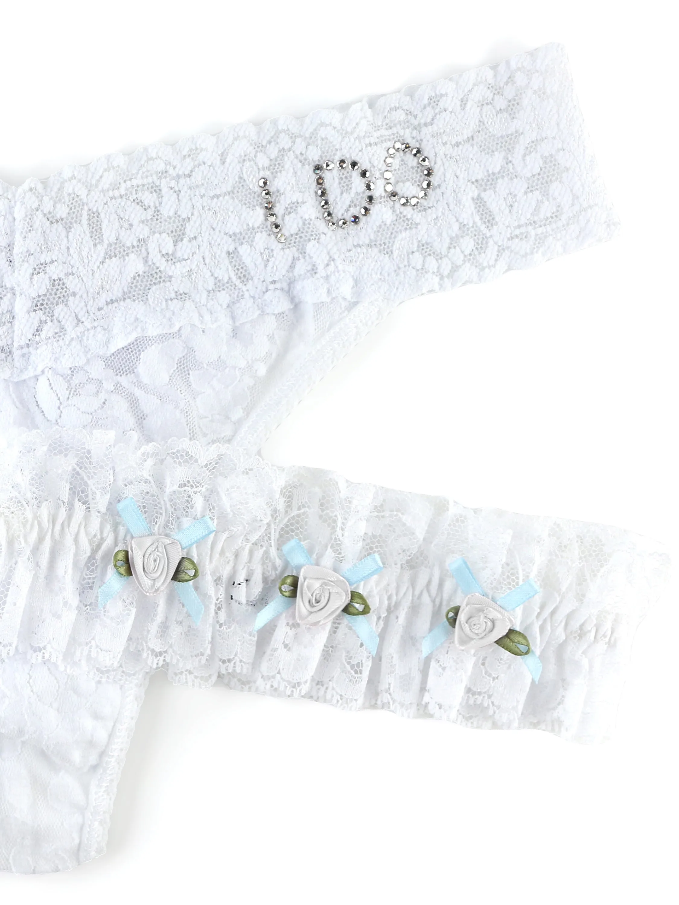 I Do Original Rise Thong & Garter Box Set sold by Beach Bunny product image thumbnail 2