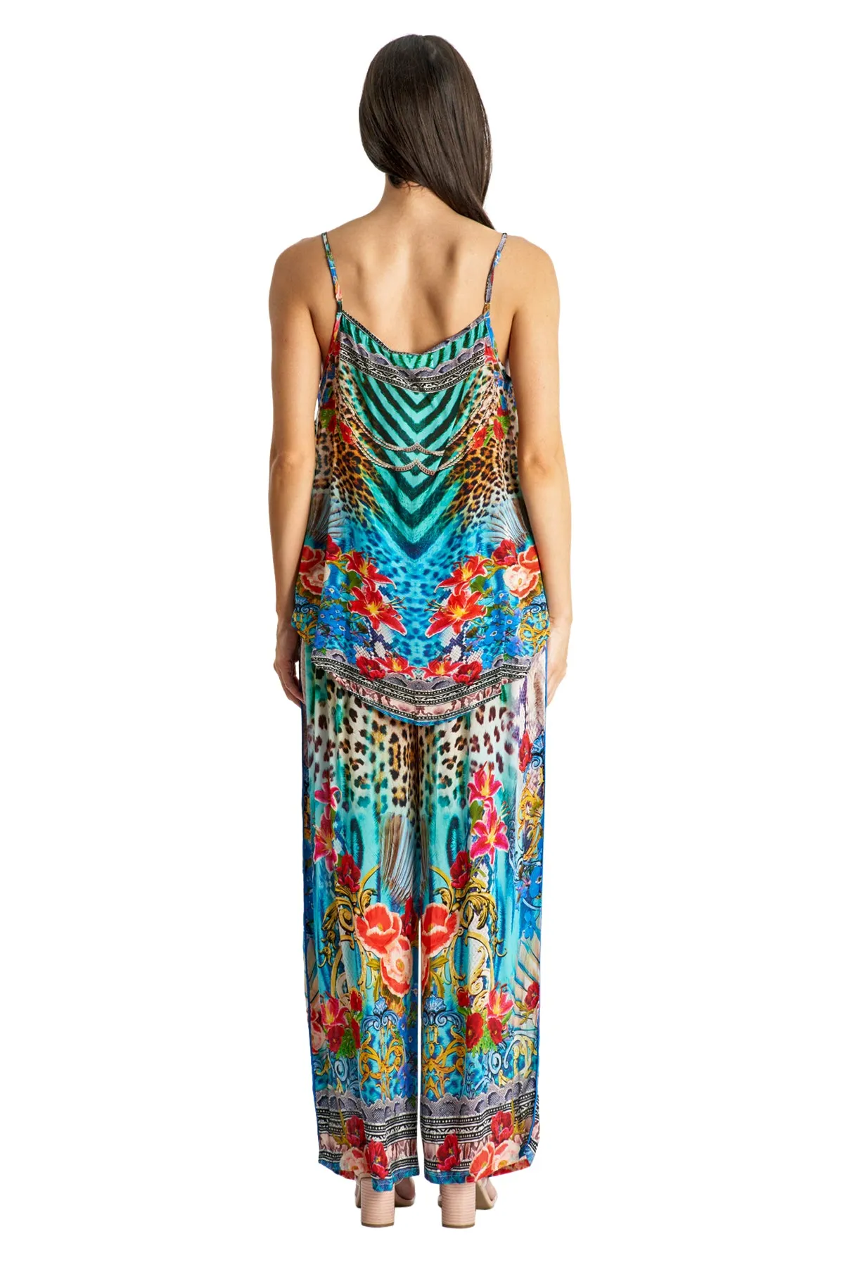 Resort Lifestyle Pant Set by La Moda - Tropical sold by Beach Bunny product image thumbnail 3