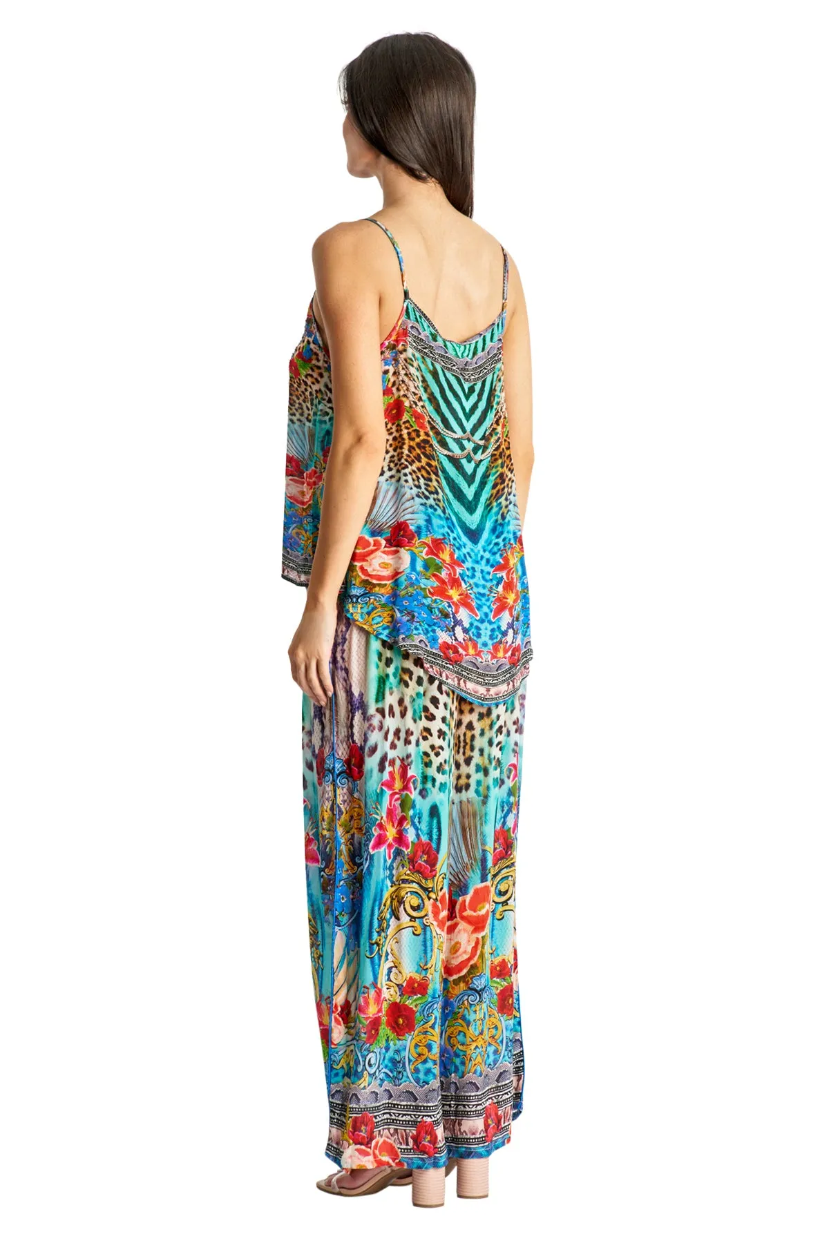 Resort Lifestyle Pant Set by La Moda - Tropical sold by Beach Bunny product image thumbnail 2