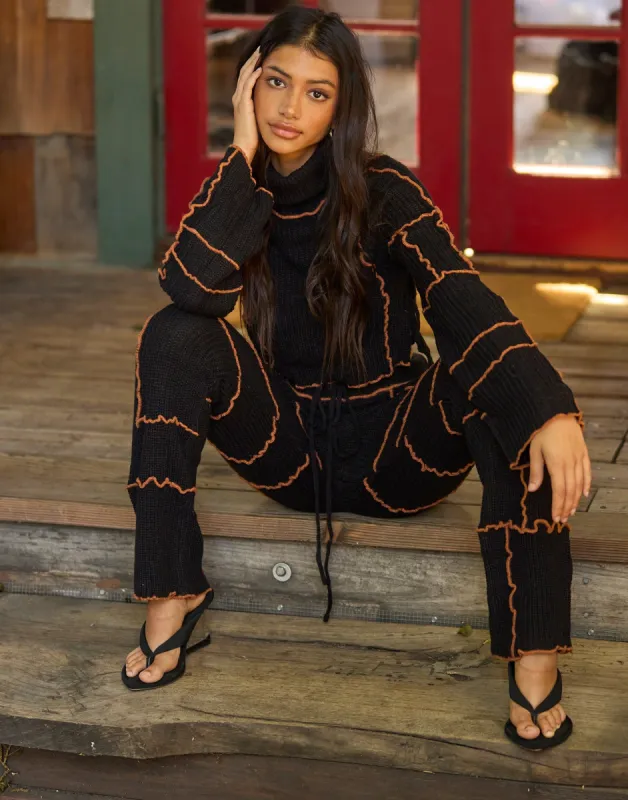 Ellis Pant - Black sold by Beach Bunny