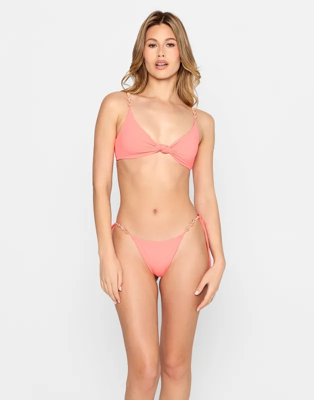 Brielle Knot Top - New Origami sold by Beach Bunny