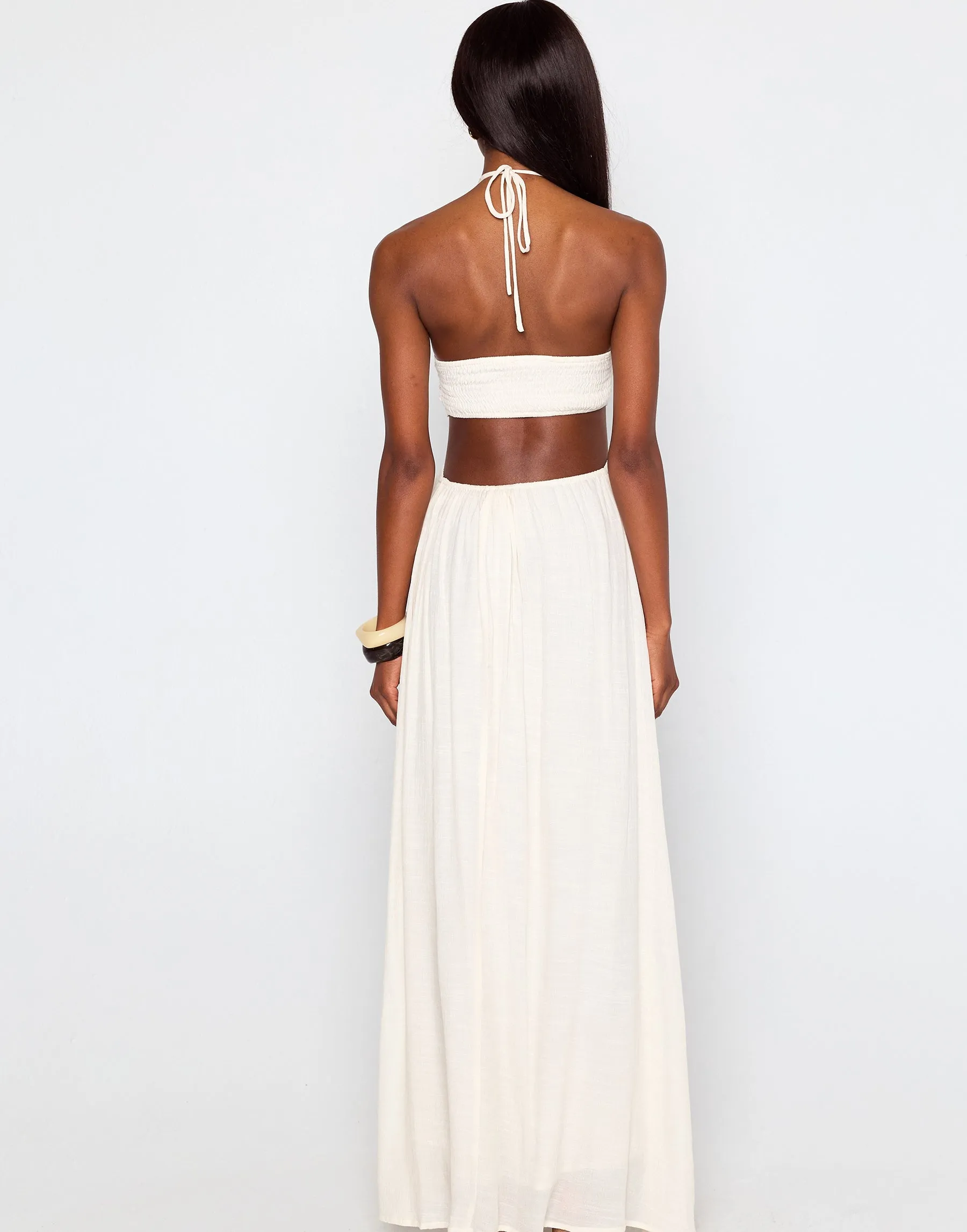 Ava Maxi Dress by Summer Haus - White sold by Beach Bunny product image thumbnail 3