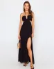Ava Maxi Dress by Summer Haus - Black sold by Beach Bunny