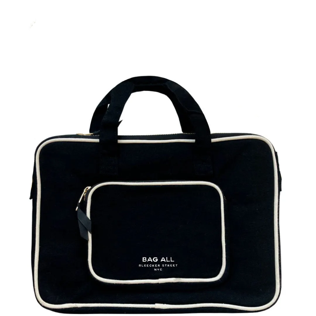 Laptop Case 13", Handle & Charger Pocket, Black sold by Beach Bunny