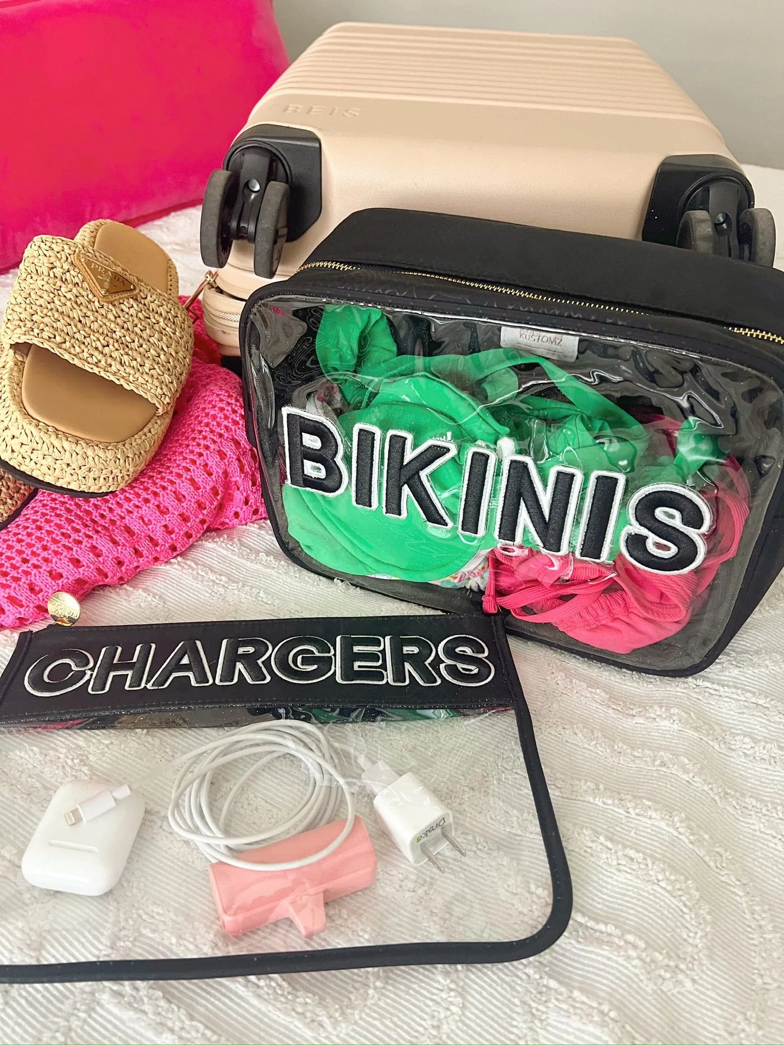 Bikinis XL Clear - Black by KenzKustomz sold by Beach Bunny product image thumbnail 4