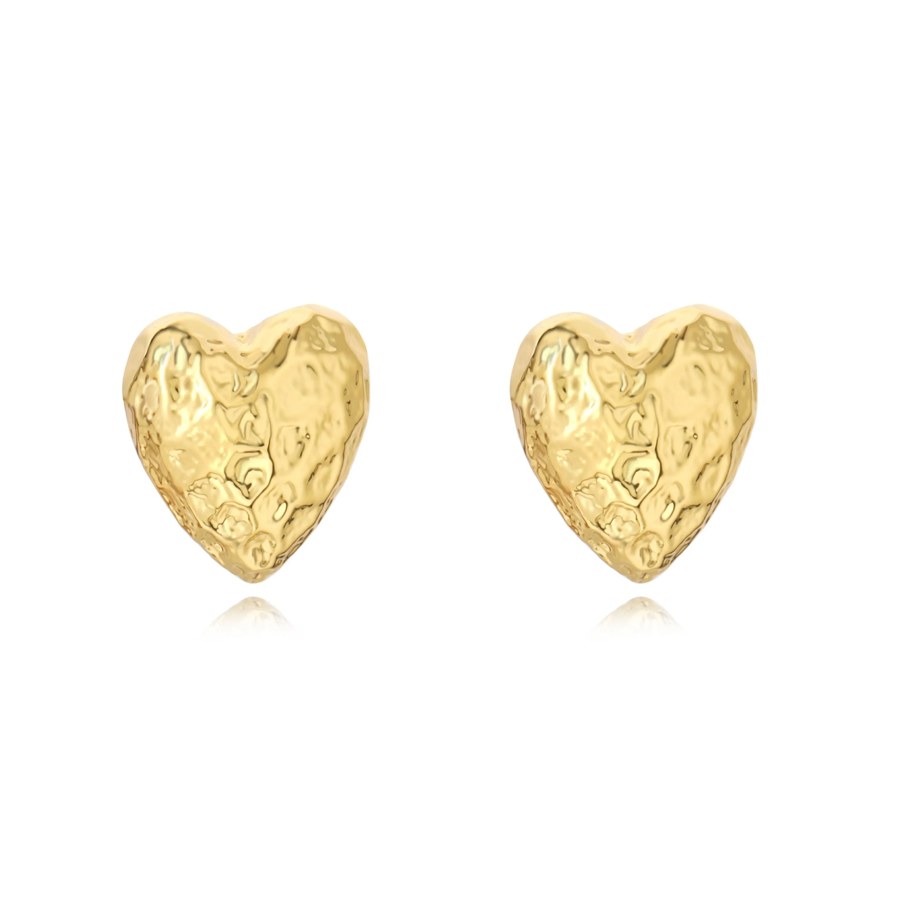 Corinne Heart Studs sold by Beach Bunny